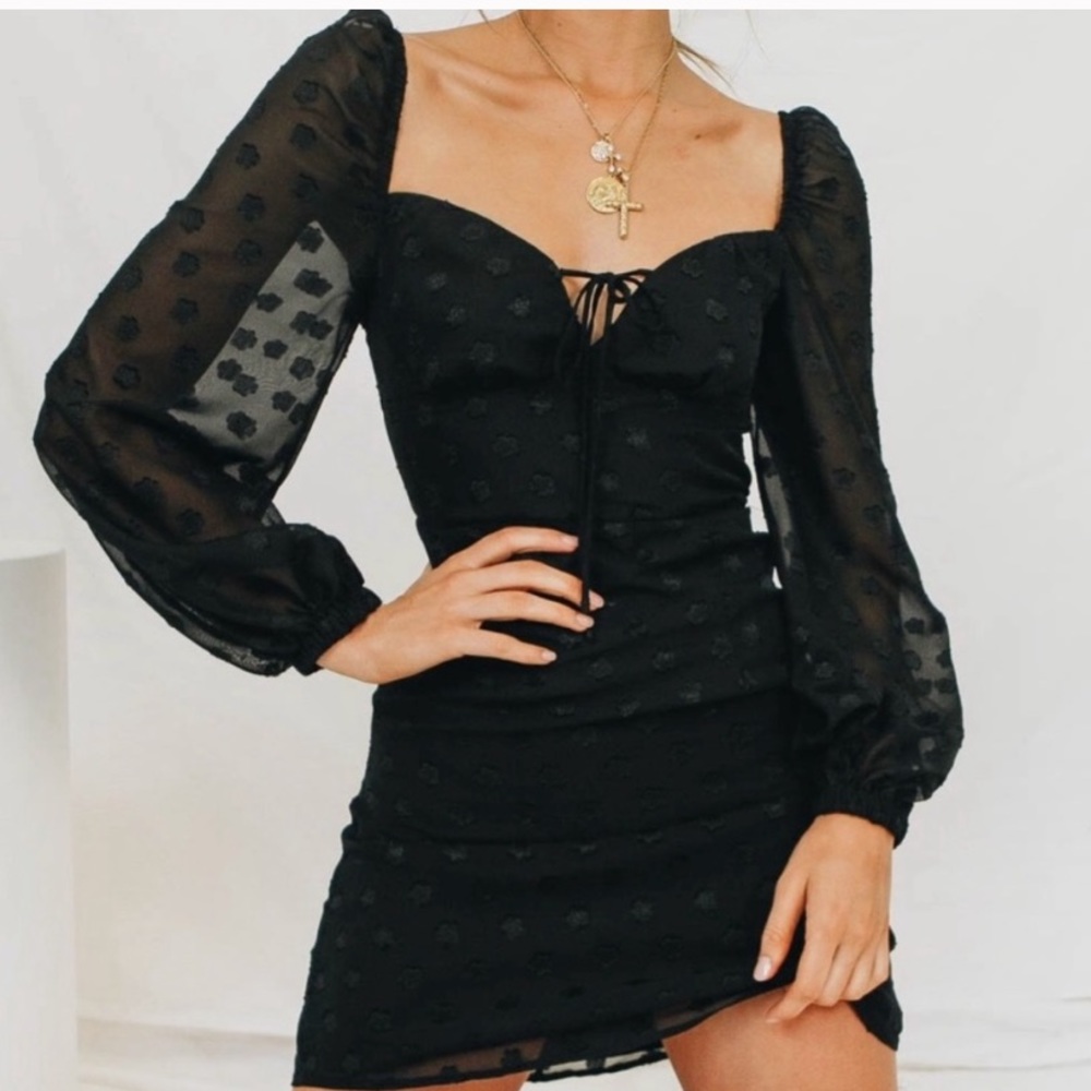 Verge girl black XS dress